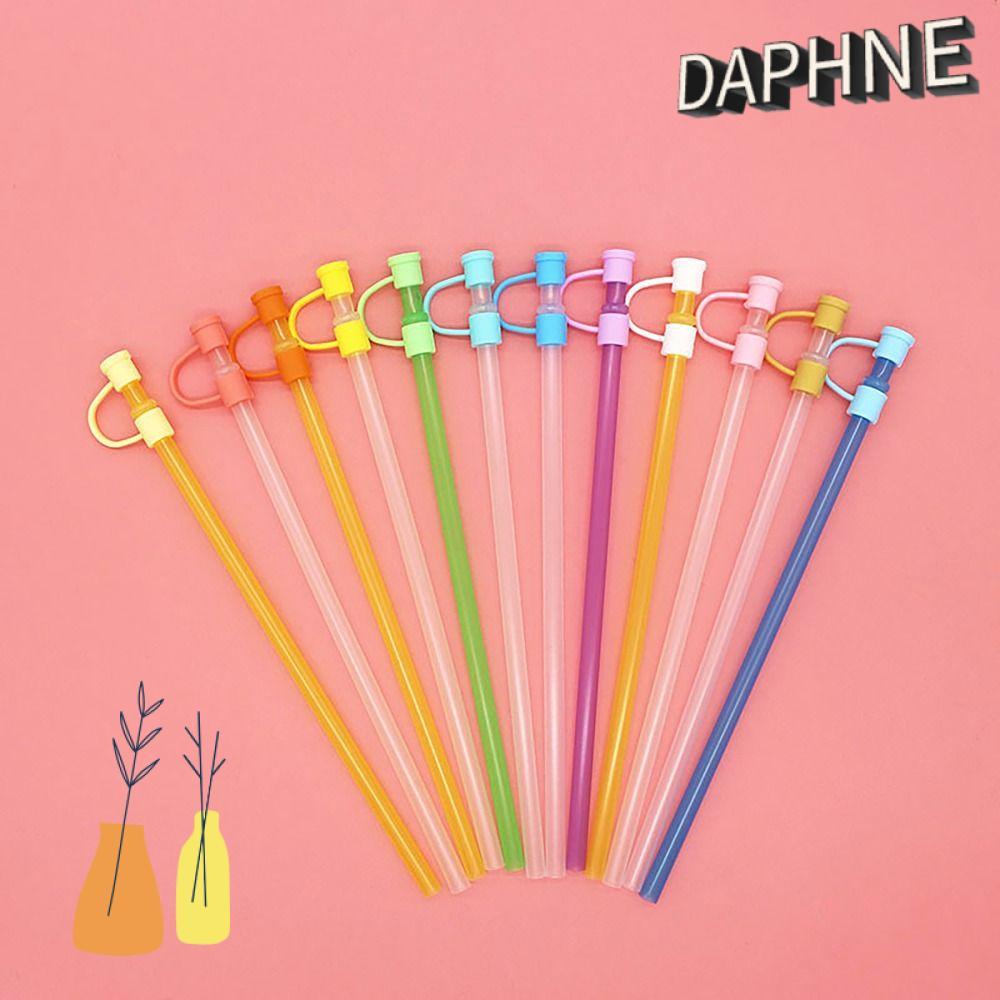 DAPHS Ống Hút Topper, Nắp Bảo Vệ Nắp Ống Hút Vỏ, Niêm Phong Tốt Nhỏ Gọn 8 Mm Ống Hút Đầu Nắp Cho Đồ 