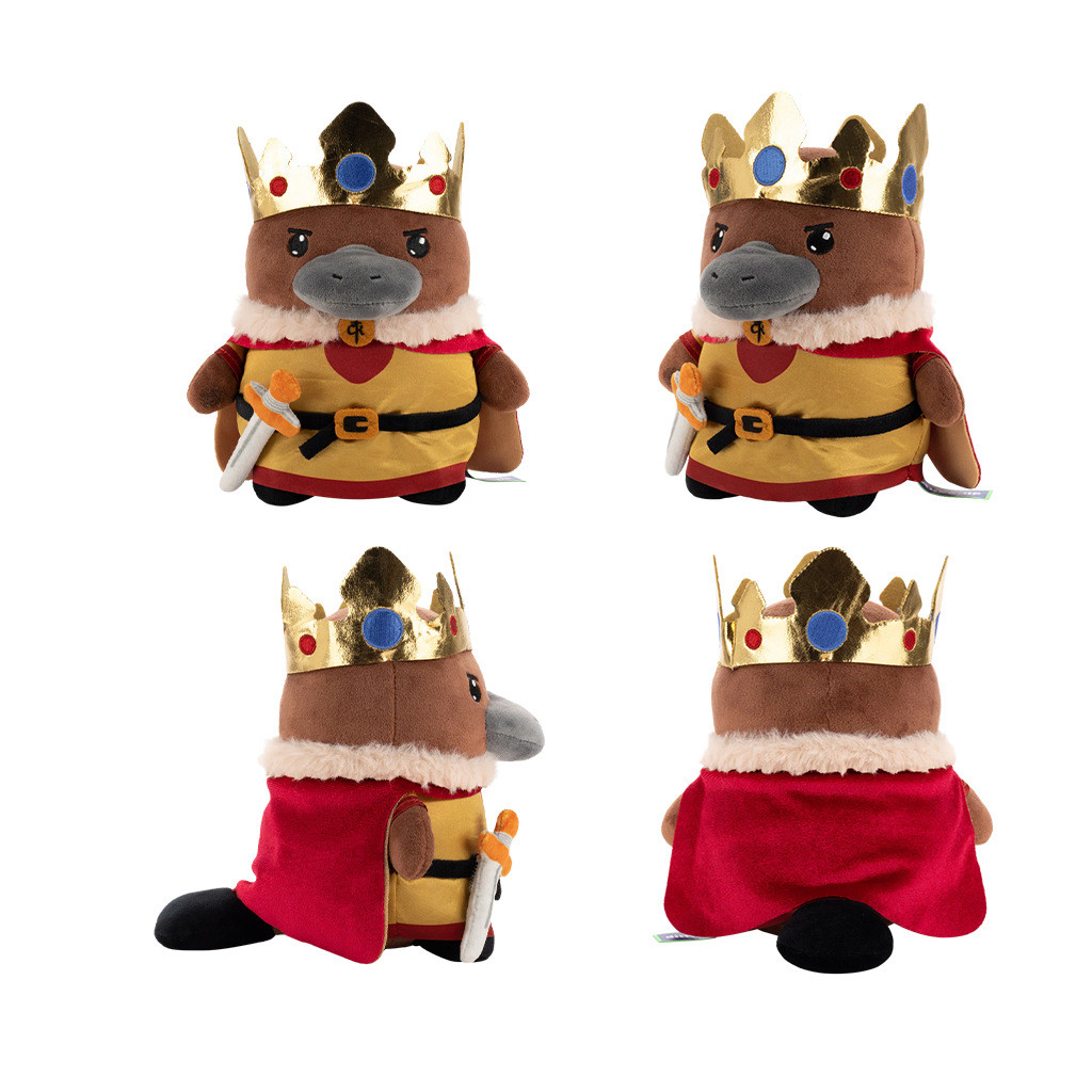Kaiser Platypus Hàng hóa Thép tham vọng King Doll Đồ chơi sang trọng Ragdoll