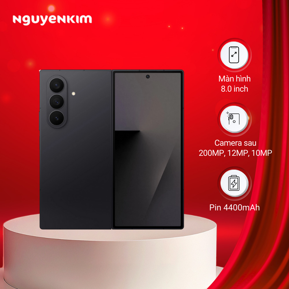 Điện thoại Samsung Galaxy Z Fold 7 512GB Đen Tuyền (SM-F966B/DS)