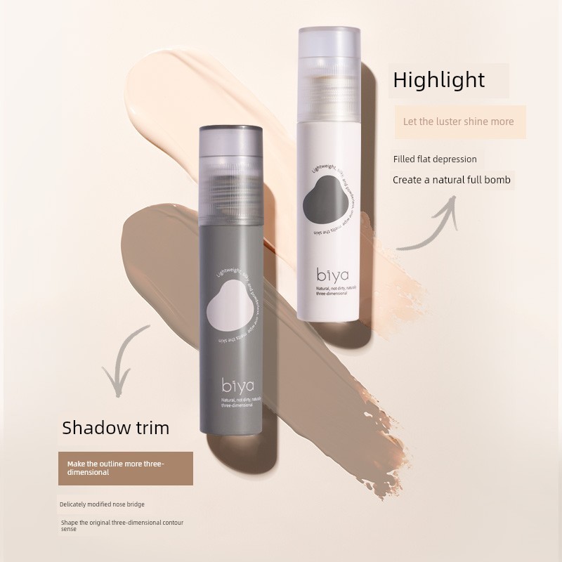 Biya Biya Biya Contouring Liquid Highlighter Liquid Contouring Stick Covering Spots Dark Circles Fac