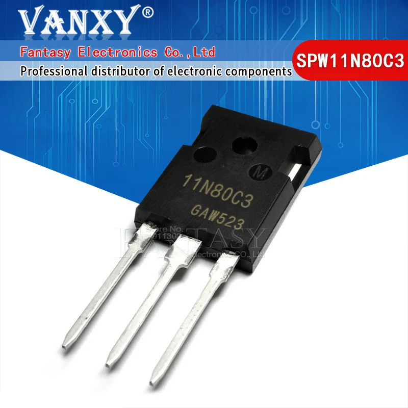 2 Chiếc SPW11N80C3 TO247 11N80C3 TO-247 SPW11N80 11N80 Thương Hiệu Mới