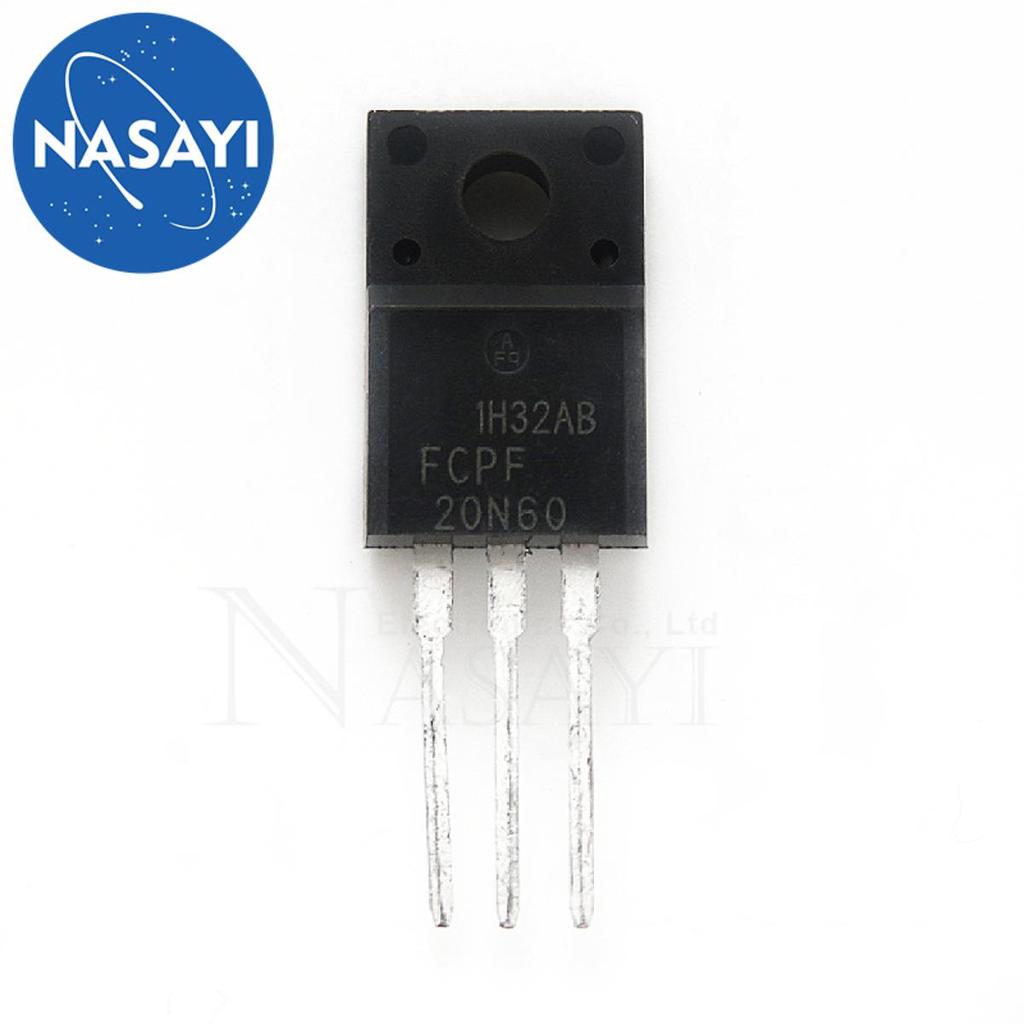 Gói 5 Miếng FCPF20N60 20N60 TO-220F