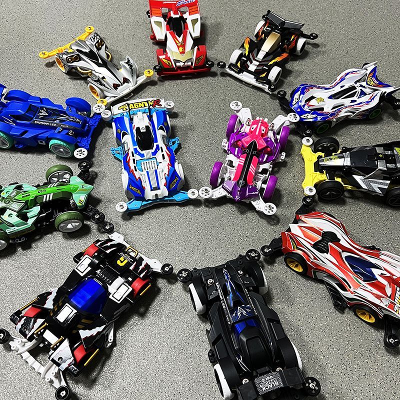 New Product#[Fine Workmanship]Jiepin Four-Wheel Drive Car Four-Wheel Drive Brothers Assembly Racing 