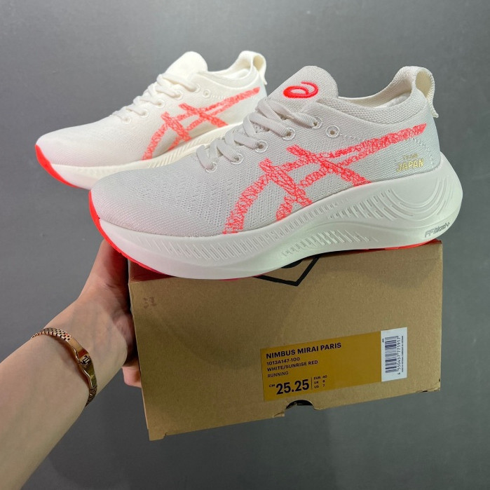 Giày chạy bộ nam nữ Nimbus Mirai Paris Nimbus Series Giày thể thao đệm nhẹ