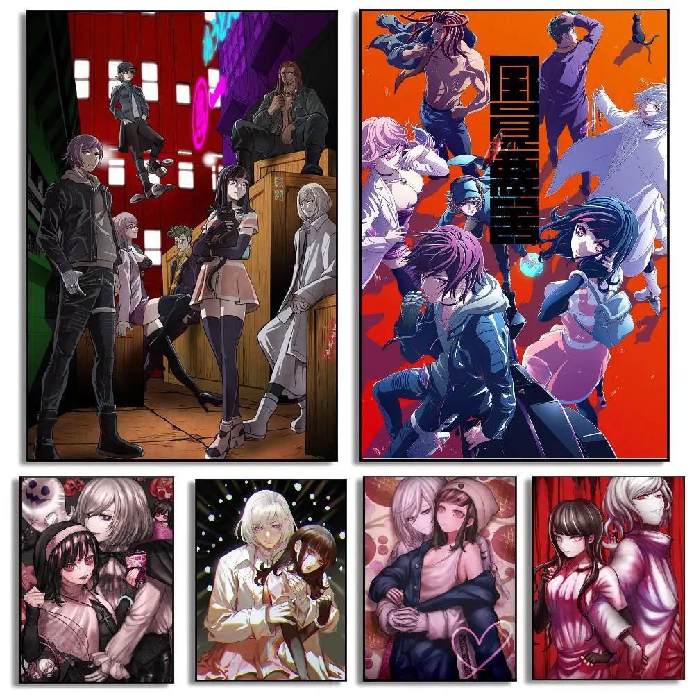 Akudama Drive Anime Tự Dính Treo Tường Nghệ Thuật Trang Trí Cho Phòng HD Không Khung Poster Nhà Deca