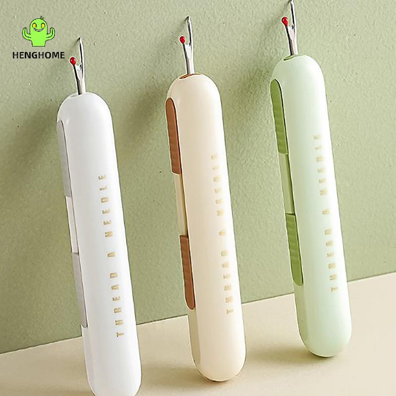 HENGHOME Creative May Seam Rippers 2 trong 1 Threader Stitch Remover DIY Threading & Seam Qui May Th