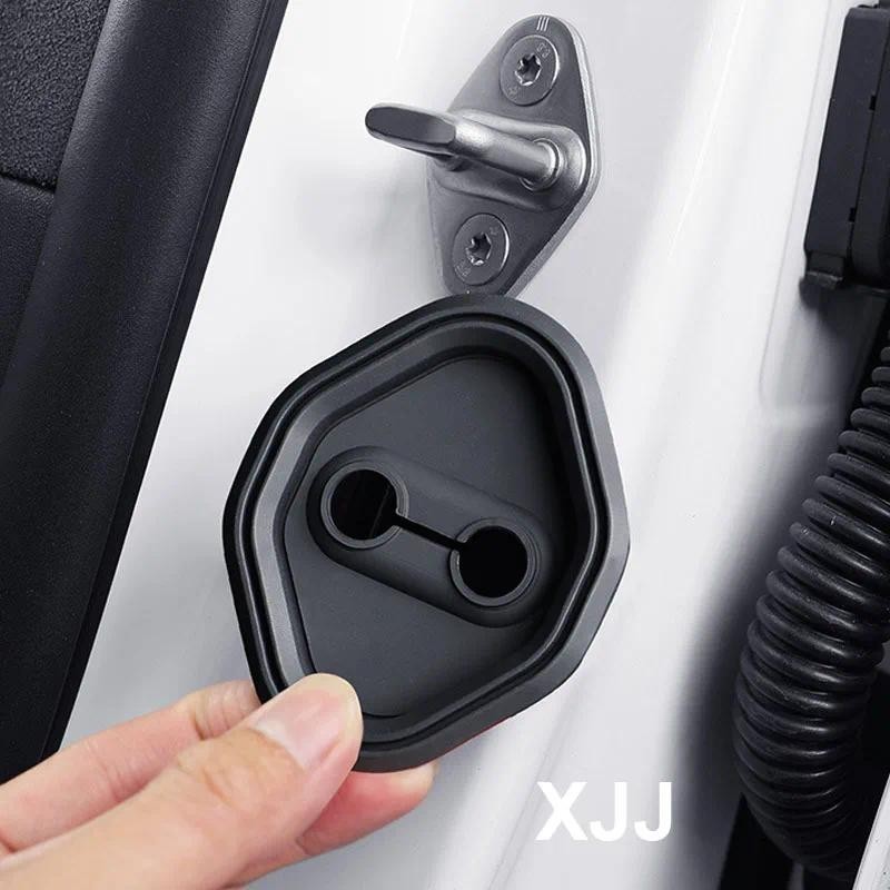 4 Cho Subaru BRZ Toyota GR86 2021 2022 2023 2024 Silicon Khóa Cửa Ô Tô Bao Chống Rỉ Phụ Kiện Nội Thấ