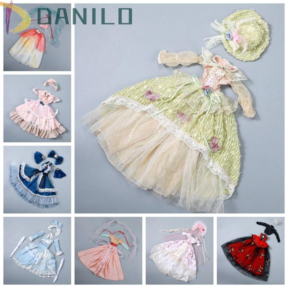 DANILO 1 / 3 Quần áo búp bê BJD, Váy treo công chúa Rococo cổ điển 60cm, Phụ kiện búp bê Tinh tế Đẹp