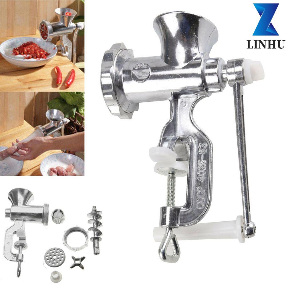 LINHU Máy Xay Thịt Quay Tay Hoạt Động Làm Tiện Ích Xúc Xích Mì Món Ăn Pasta Maker