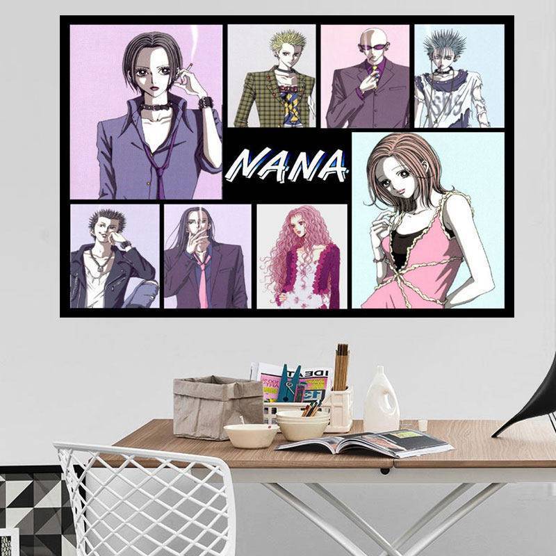 Nana Osaki Canvas Wall Art No Frame Anime NANA Poster ngoại vi