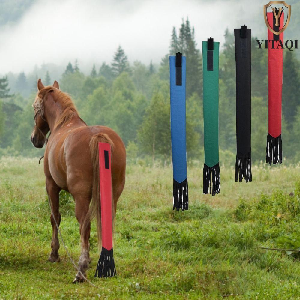 YITAQI Đuôi Ngựa Túi Bảo Quản Gập Lại, Tua Ruột Chống Muỗi và Bẩn