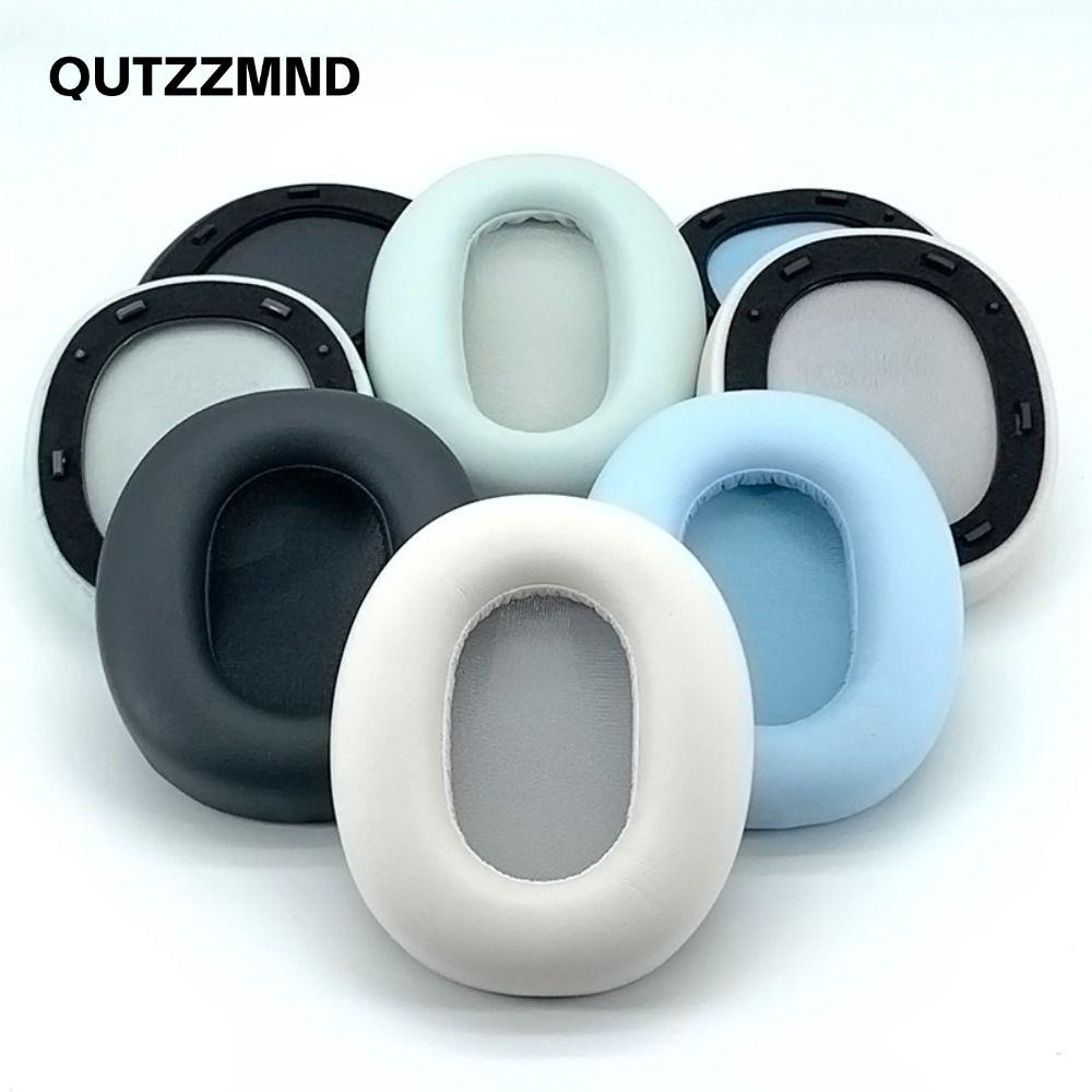QUTZZMND 1 Cặp Đệm Tai, Miếng Đệm Tai Da Protein Thay Thế, Miếng Đệm Tai Nghe Bọt Biển Cho Edifier W