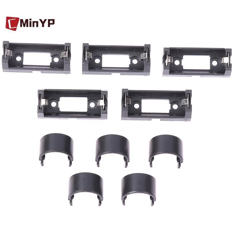 CMinYP 5 Chiếc Cắm CR123A Pin 16340 Hộp Pin LIR123A Hộp Bảo Quản Pin CR123A Vỏ Pin Cho PCB DIY Glory
