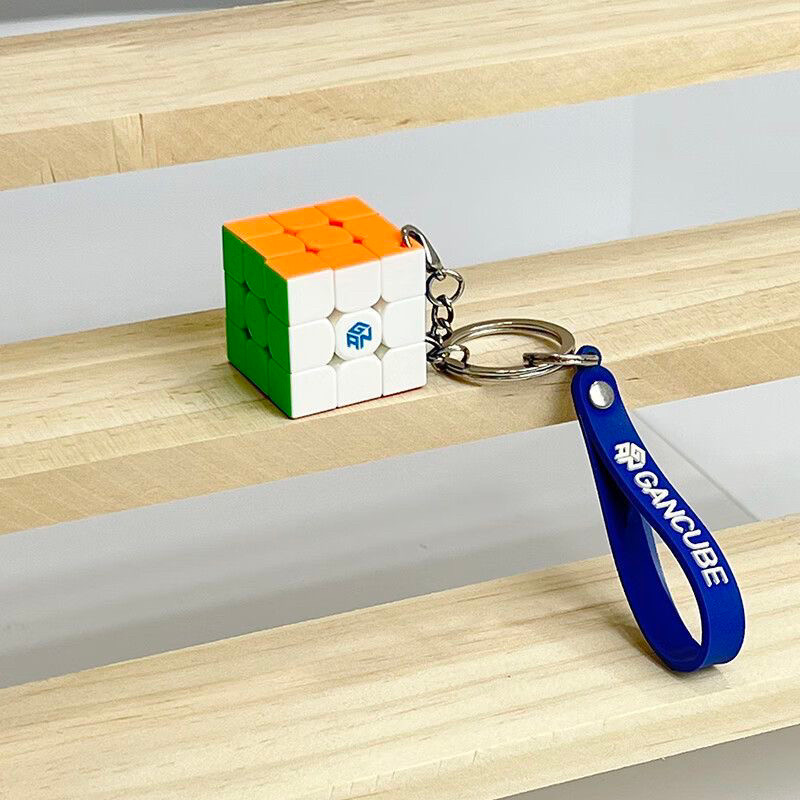 gan gan 356 maglev GAN330 Shanhe Sheji Picture IP Blind Box Ba bậc Rubik's Cube Móc khóa Mini Rubik'