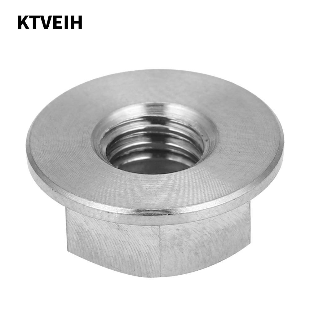 Đai ốc mặt bích lục giác cường độ cao M5-M14, làm từ hợp kim titan bền nhẹ, dùng cho xe đạp và xe má