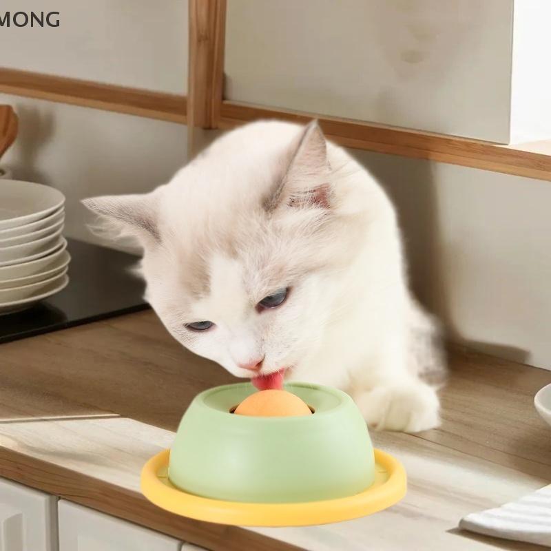 [MONG] Pet Li Mat Sữa Chua Liing Plate Ăn Chậm Cho Chó Mèo - Bát Ốc Tương Tác Thúc Đẩy Sức Khỏe Thú 