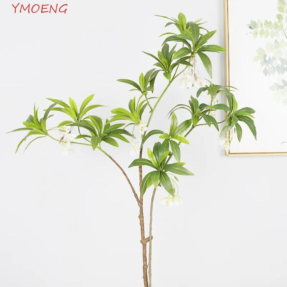 YMOENG Nhân Tạo Tenuifolia Ficus Nhánh Cây, Phong Cách Trung Hoa Mô Phỏng Lớn Cây Ficus, DIY Hoa Sắp