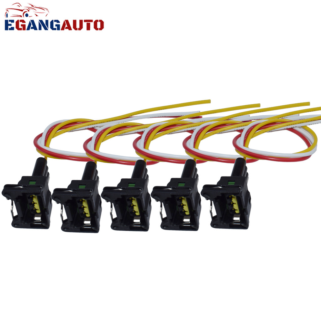 Mới 1 Cái / 5 Chiếc 3 Chiều Khai Thác Kết Nối Pigtail Cho Nhàn rỗi Van Điều Khiển Không Khí AC409 Ch