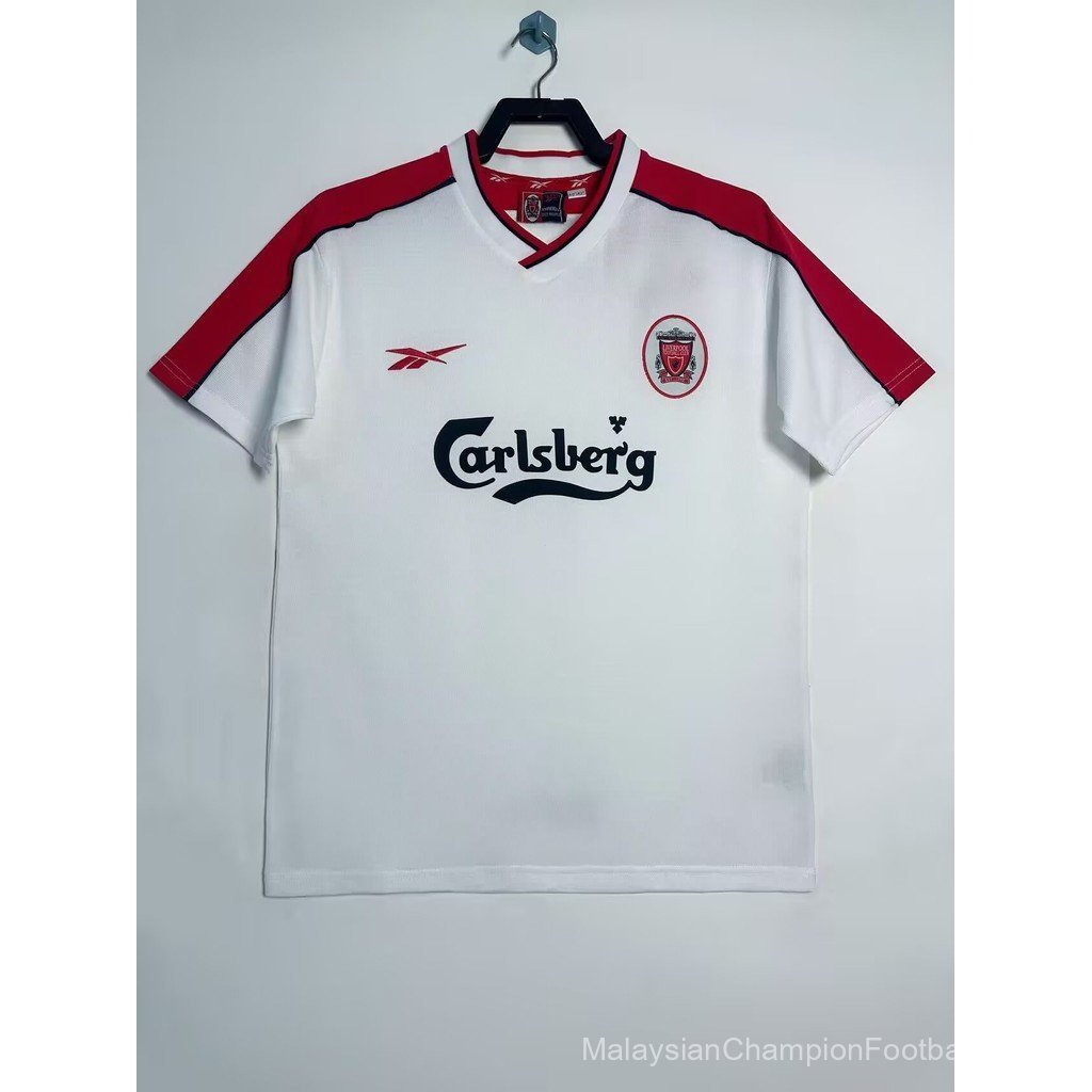 Áo thun sân khách Retro Liverpool short sleeves cao cấp
