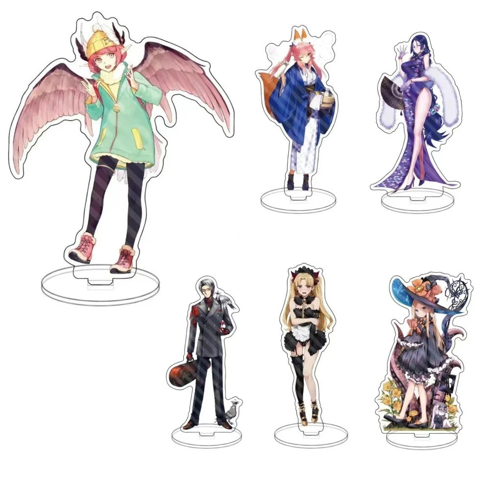 Mô hình Standee anime Fate Stay Night FGO Fate Grand Order Acrylic mica trang trí bàn học Gilgamesh 