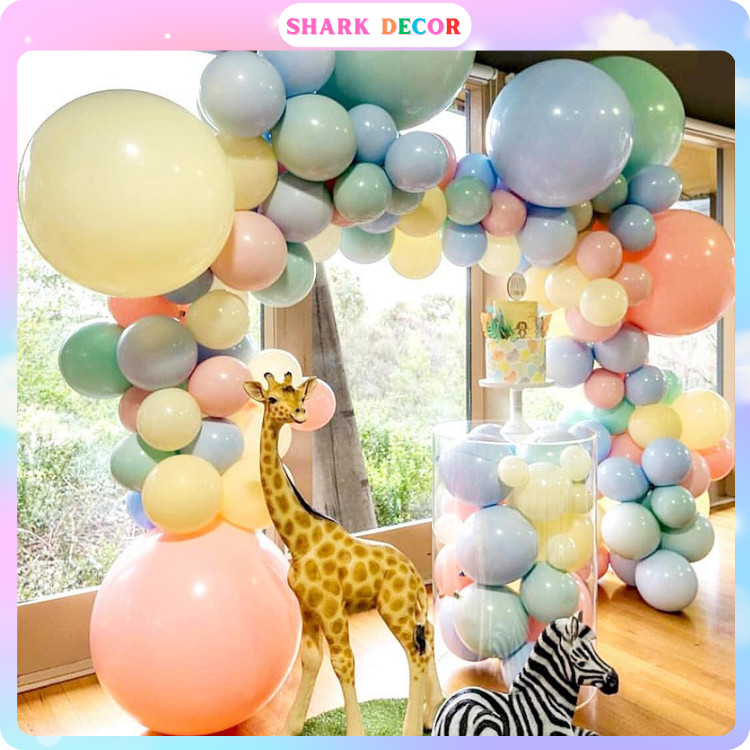 Combo 10 quả bóng bay màu pastel (chọn màu) MT21