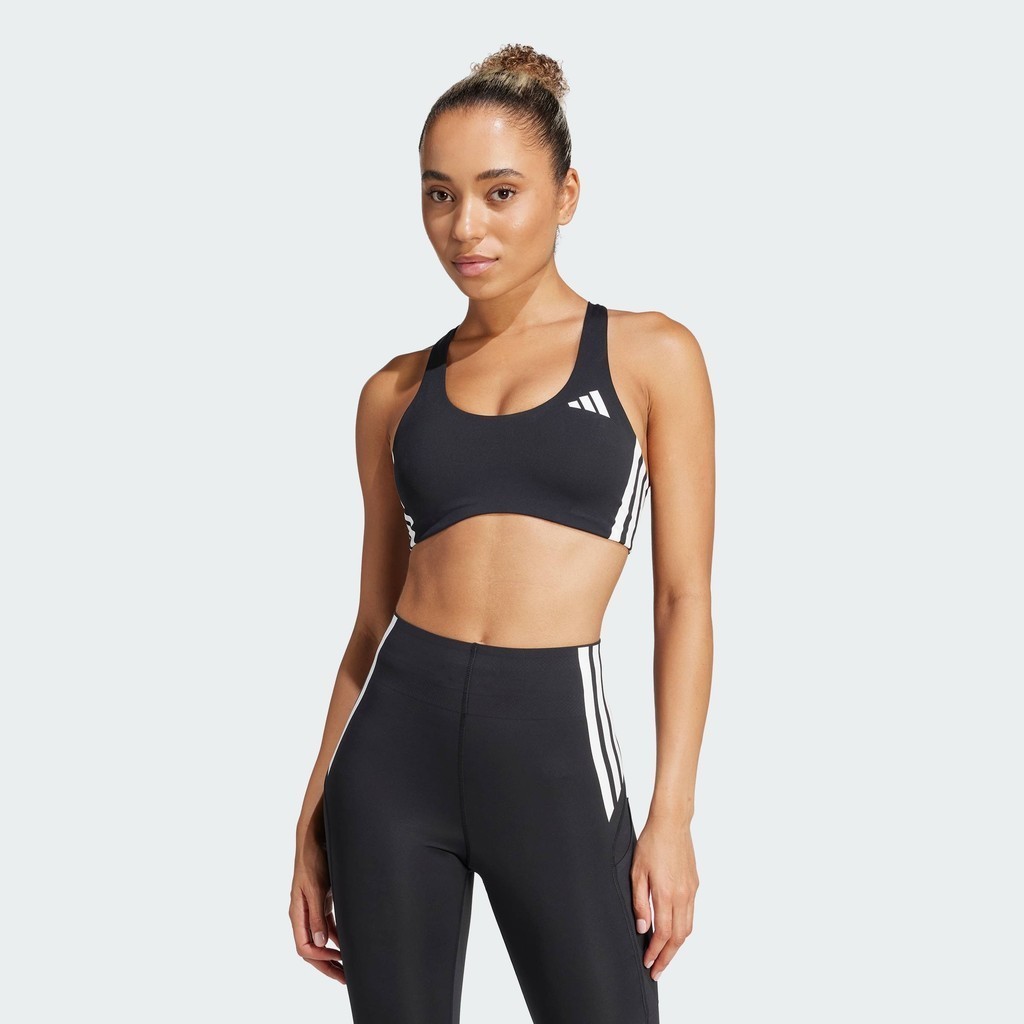 adidas Gym & Training & Chạy Áo Bra Medium Support Adizero Run Nữ Đen JD9214