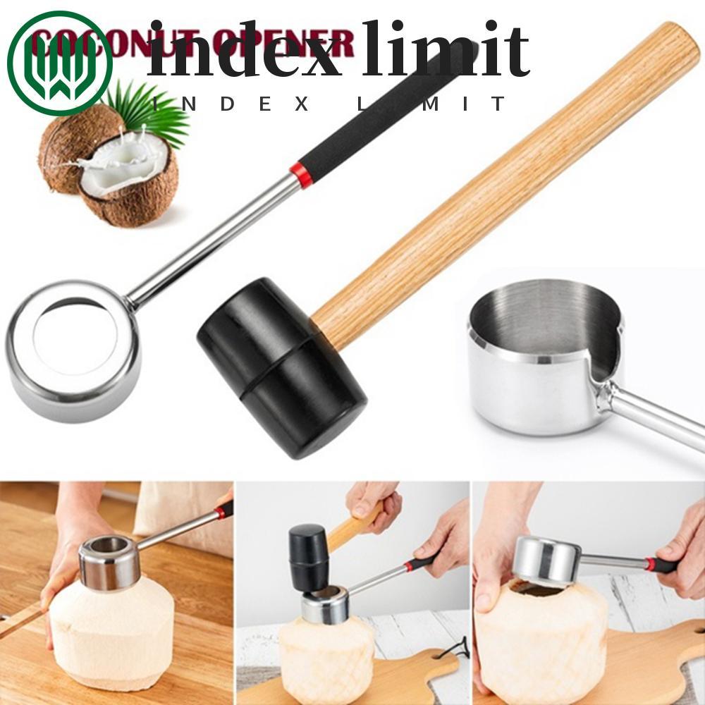 index limit INDEX LIMIT Búa An Toàn Cho Dừa Trẻ Bộ Dụng Cụ Mở Dừa N1N Thép Không Gỉ