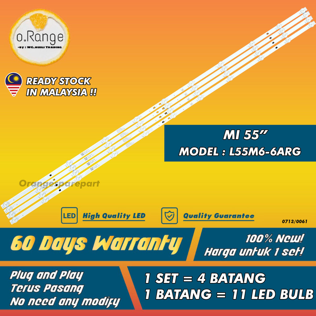 ĐÈN 55 ") L55M6-6ARG (ĐÈN LED TV MI 55 INCH L55M66ARG Mla9" (ĐÈN)