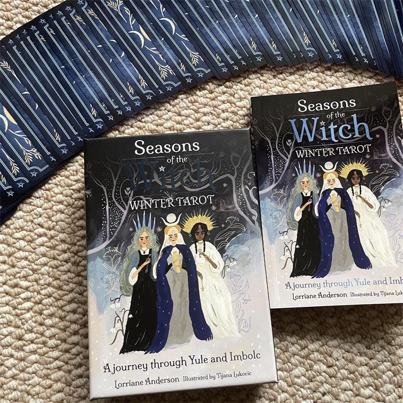 Seasons of the Witch: Winter Tarot Collectible Card Games dành cho người mới bắt đầu Thanh niên Ngườ