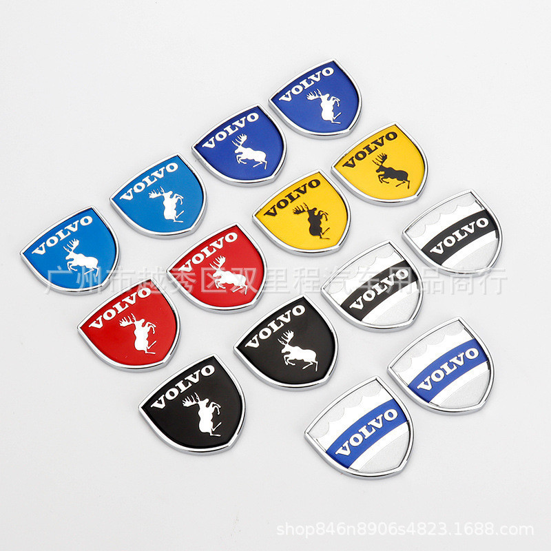 Thích hợp cho VOLVO VOLVO VOLVO VOLVO S60 S90 XC60 XC90 Tấm chắn sửa đổi Logo xe hơi Nhãn dán đuôi L