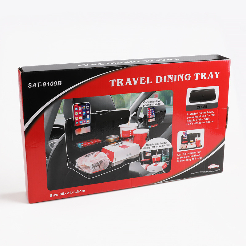 【Gấp Gọn Tiết Kiệm Không Gian】 Bàn Để Đồ Ô Tô Cho Hàng Ghế Sau Có Thể Gấp Gọn Bàn Ô Tô/Bàn Xe Hơi/Bà