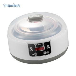Máy làm sữa chua điện Shamjina Nồi bên trong bằng thép không gỉ, Thời gian có thể điều chỉnh trong gia đình, Máy làm rượu gạo Natto, Máy ấp trứng sữa chua gia đình