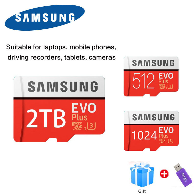 Thẻ Nhớ TF Thẻ Nhớ 2TB 1tb 521G✈ Thẻ nhớ tốc độ cao Mini SD Thích hợp cho điện thoại di động Máy tín