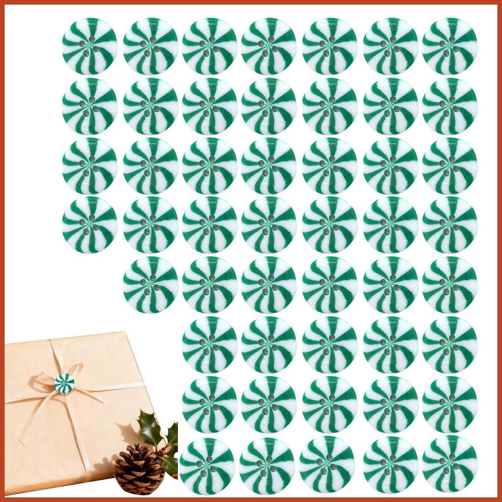 Nút Cho Hàng Thủ Công 50 Mảnh Nhựa Giáng Sinh Thủ Công Đồ Dùng Thủ Công Thủ Công Quần Áo Nút Bộ Dành