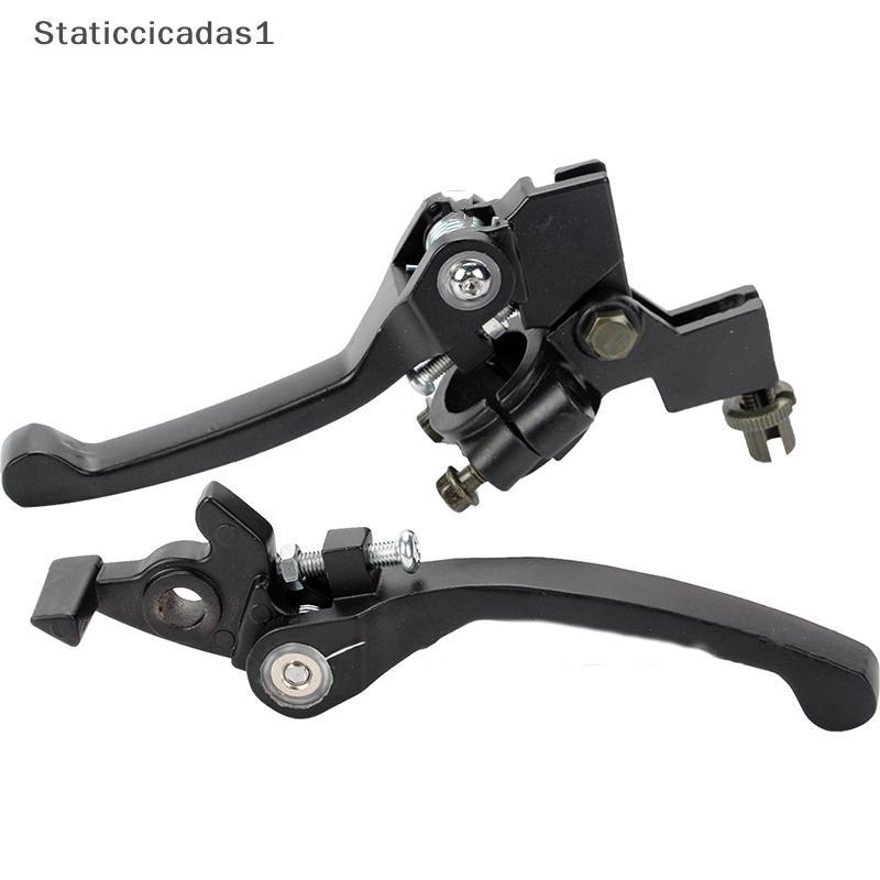 STA KLX CRF XR50-250 Gấp Tay Lái Phanh Gấp Nhôm Ly Hợp Phanh Đòn Bẩy Xe Đạp Xe Máy Ly Hợp Phanh Perc