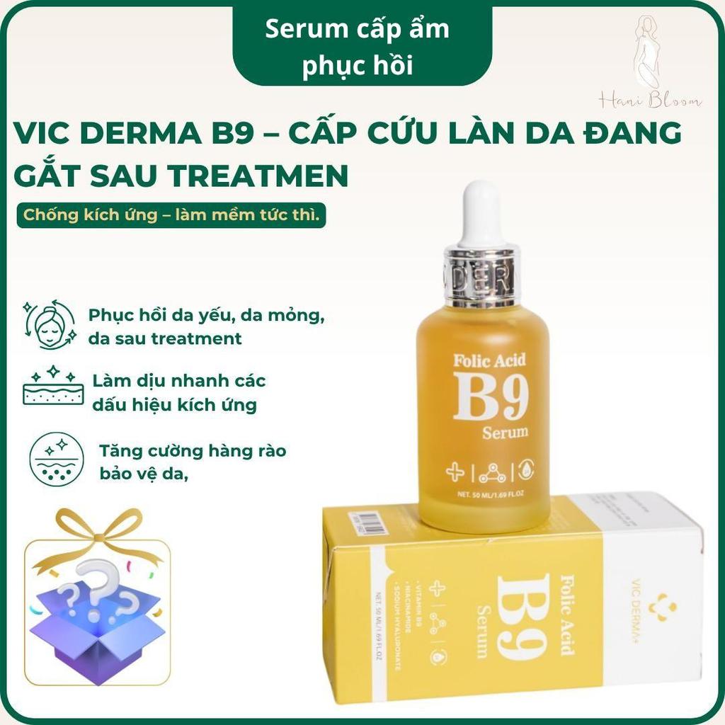 B9 Vic Derma – Mềm Da Cấp Tốc, Hồi Sinh Lớp Nền Sau Mọi Treatment