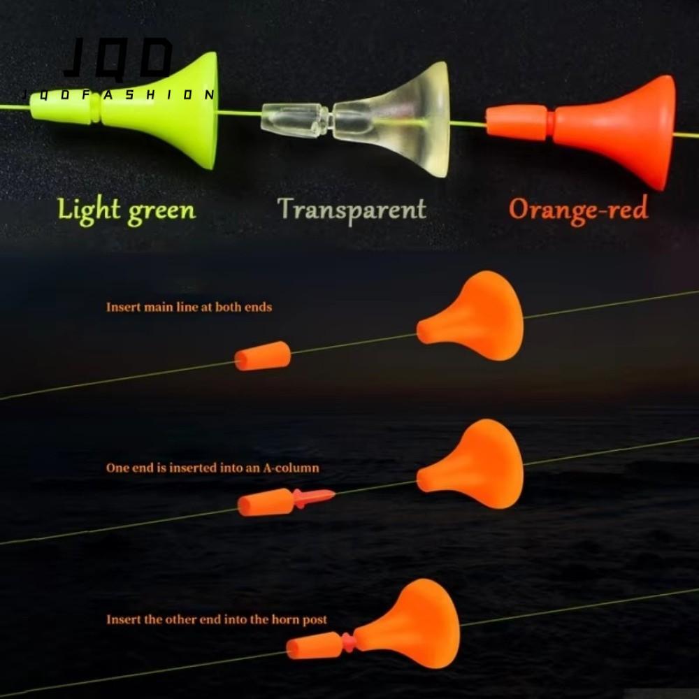 JQD Nổi Bobber, Phao Câu Cá Bobber Line nổi đầy đủ, Cần Đuôi Cứng Bobber Chống Gió Chìm Bobber
