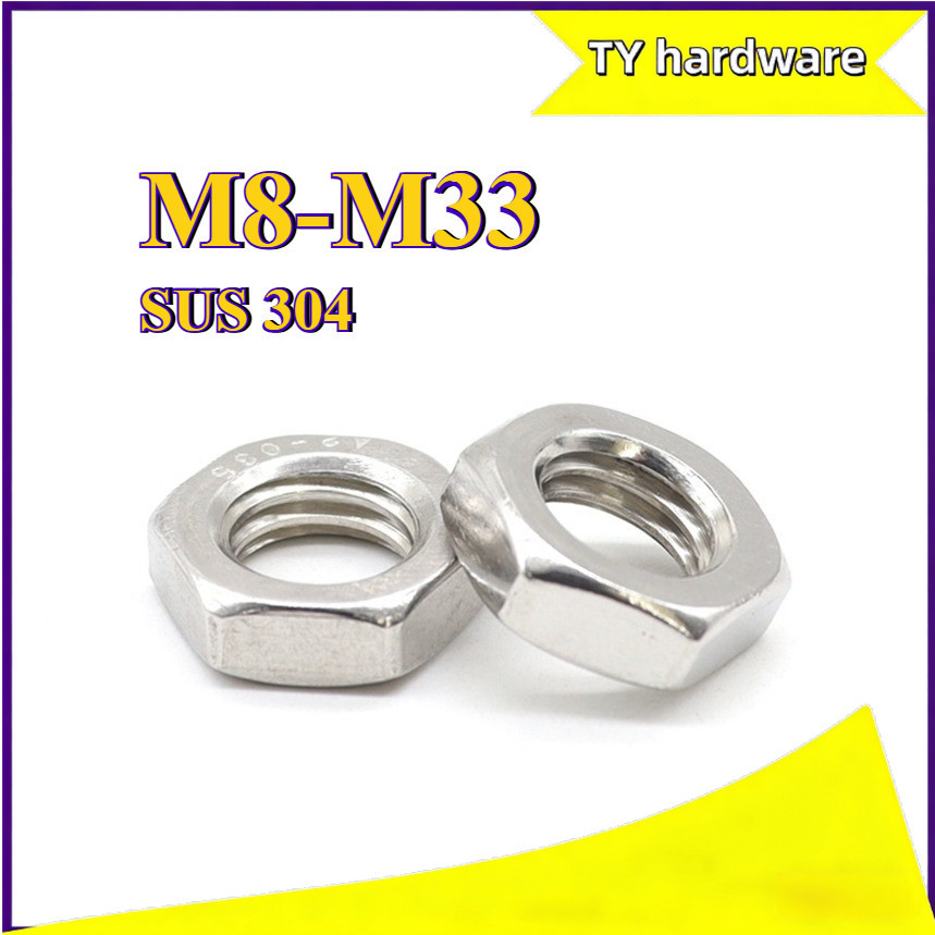 [DTY-G1] Sợi mịn bằng thép không gỉ 304（ren ngược&ren mịn） M8 / M10 / M12-M33
