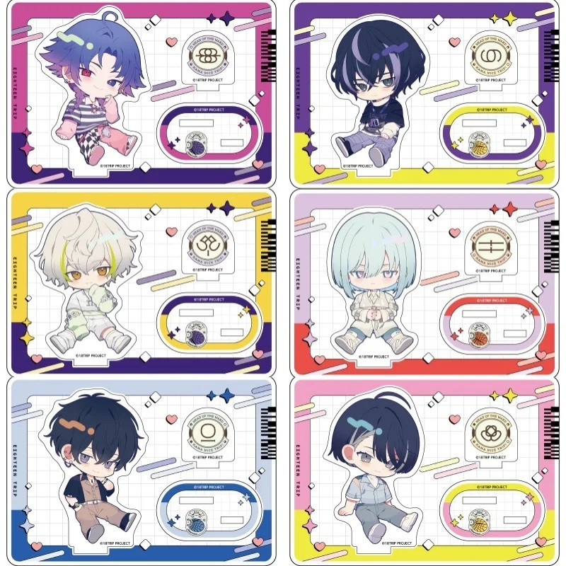 Standee anime mô hình 18TRIP game BL Renga Nishizono Ten Murakumo Yukikaze Kamina Reiko Shika mica t