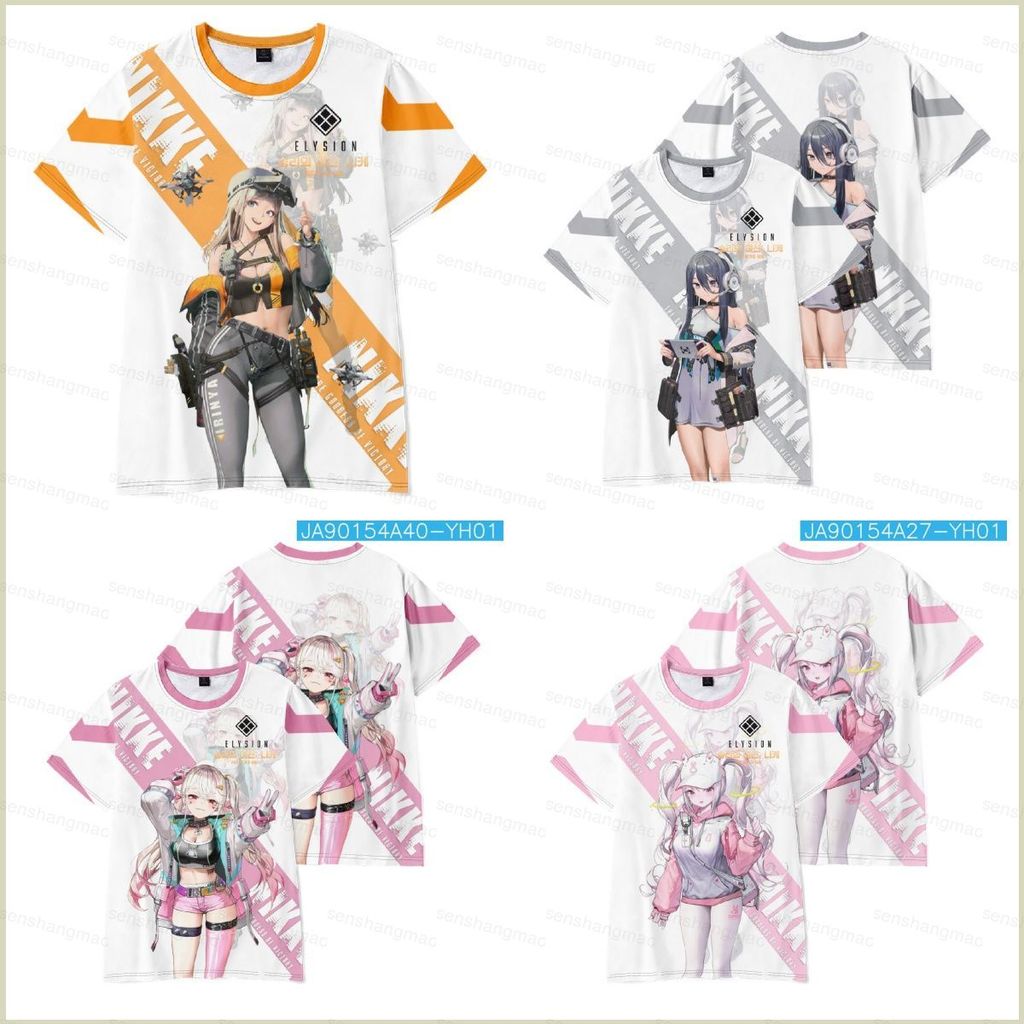 Áo ThunAnime 3D Cosplay NIKKE Nữ Thần Chiến Thắng - Phù Hợp Mùa Hè