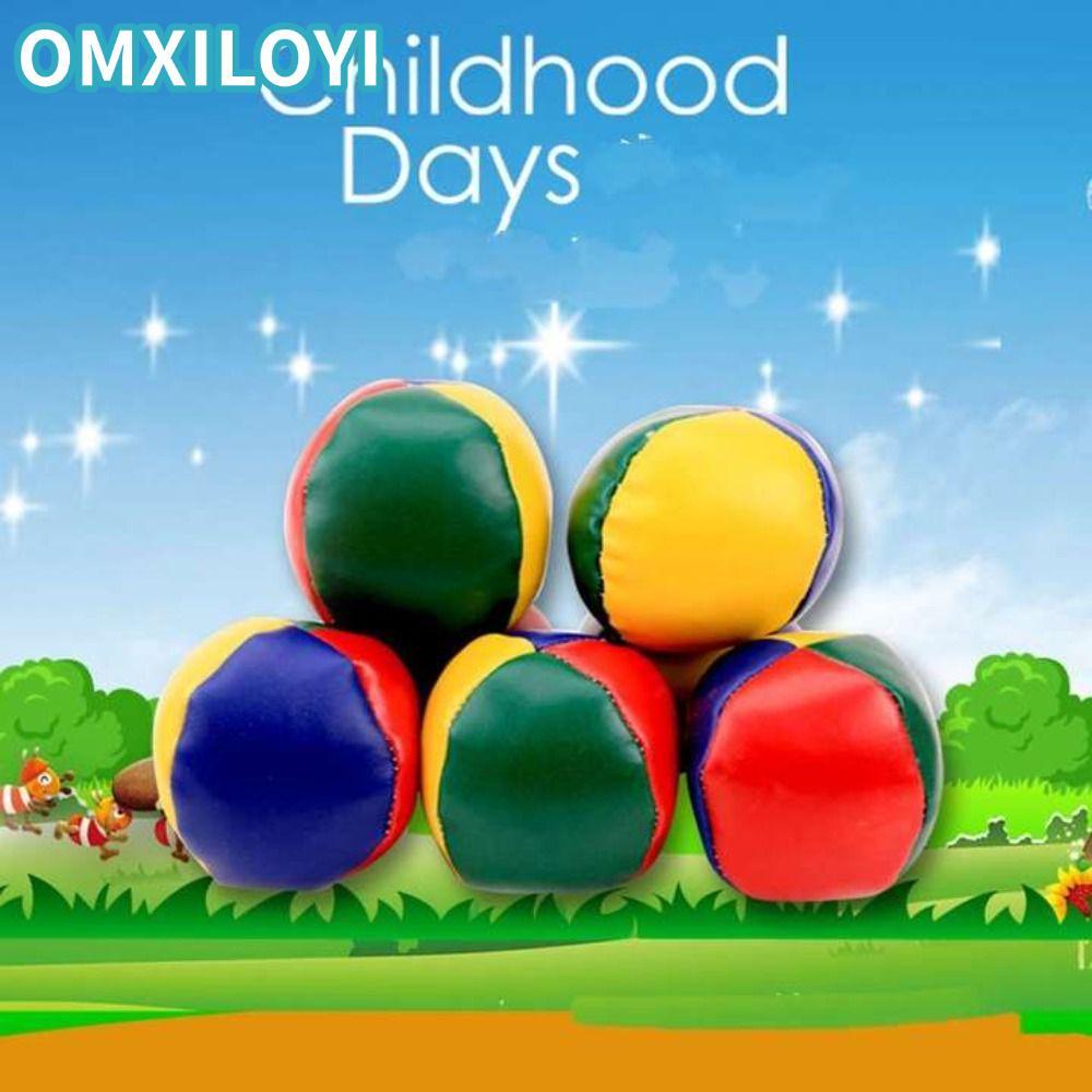 OMXILOYI 3 Quả bóng Juggling Circus Nhỏ Học cách Juggle Đồ chơi trẻ em