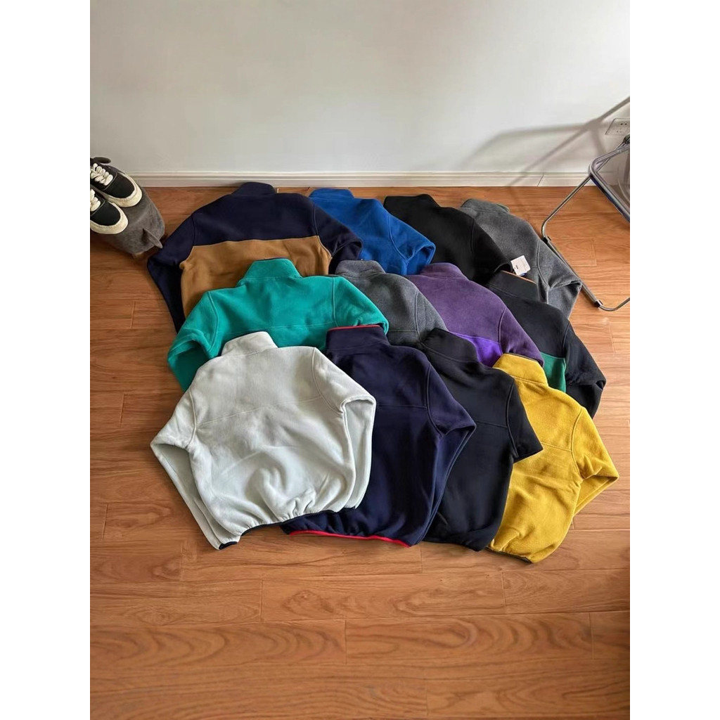 DHJQ Patagonia Vintage fleece pullover sweatshirt warm jacket