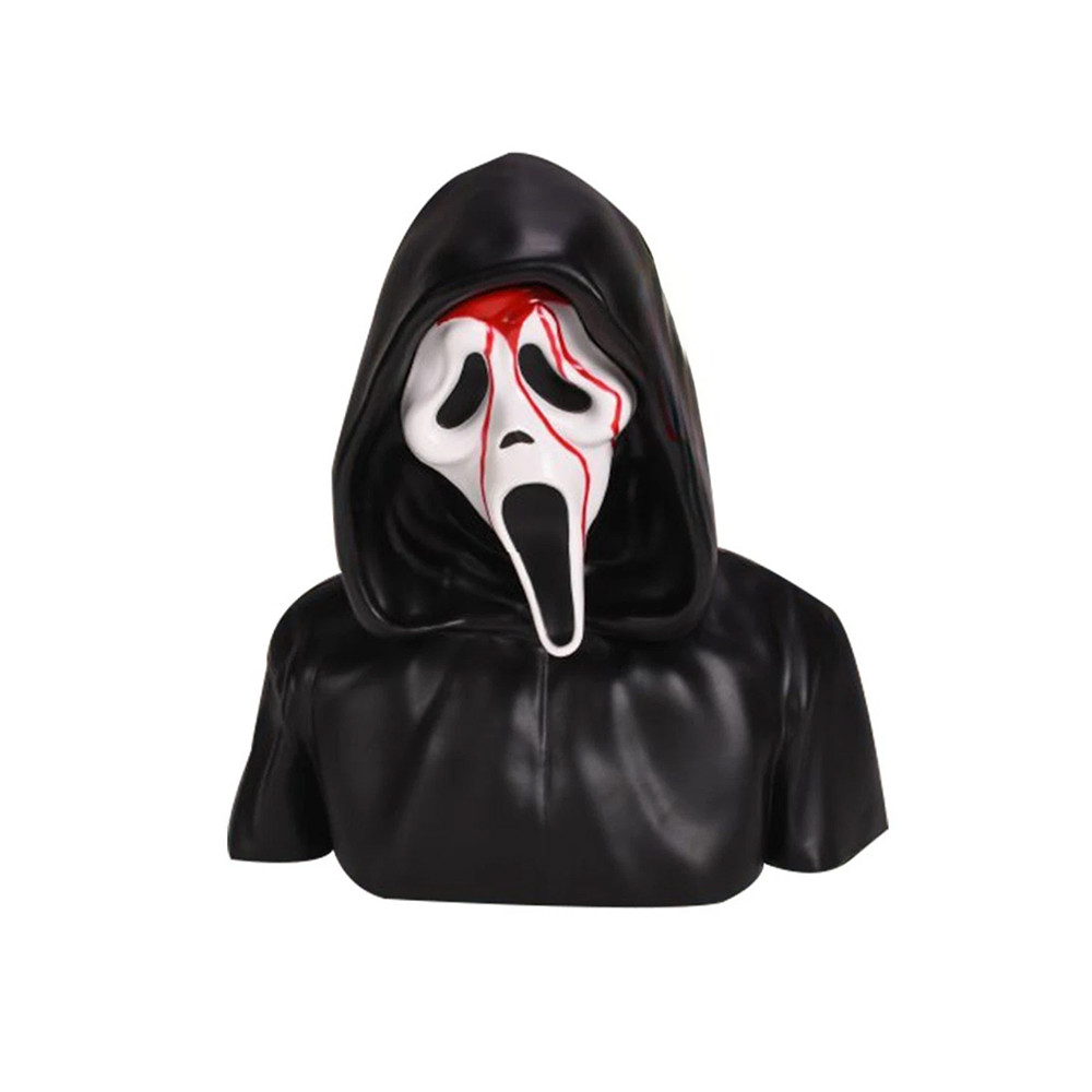 SCREAM 7 Screaming Ghost Hat with Ghostface Popcorn Bucket