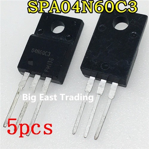 5 Chiếc 04n60c3 Spa04n60c3 Mới Đến-220f 650v 4.5a, Đảm Bảo Chất Lượng Betterway