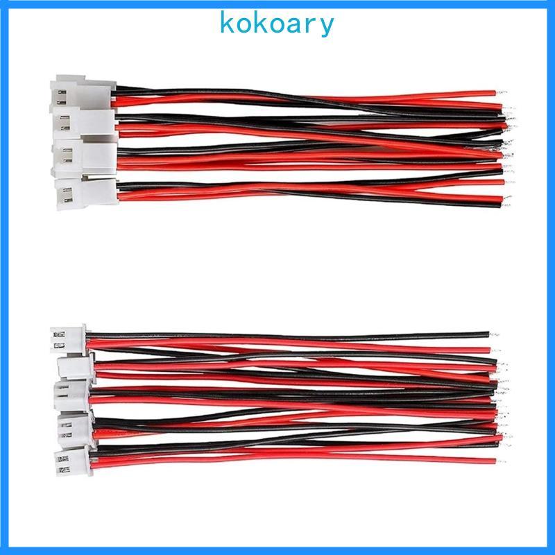 Dẫn điện KOK 1 Đầu nối điện JST2Pin 25mm cho các ứng dụng gia đình