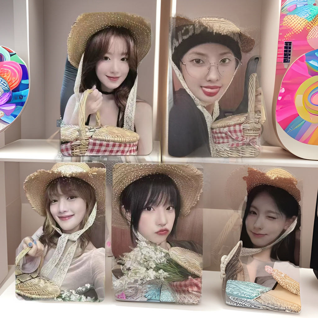 Gidle Girl Group Merchandise Photocard Song Yuqi Minnie Ye Shuhua Zhao Meiyan Xiaojuan Style 10cm Ph