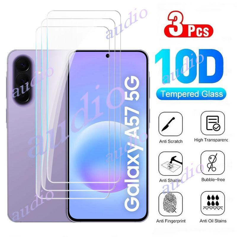 Samsung A57 5G 3 Miếng Dán Bảo Vệ Màn Hình Kính Cường Lực Cho Samsung Galaxy A57 A37 A27 A17 A07 5G 