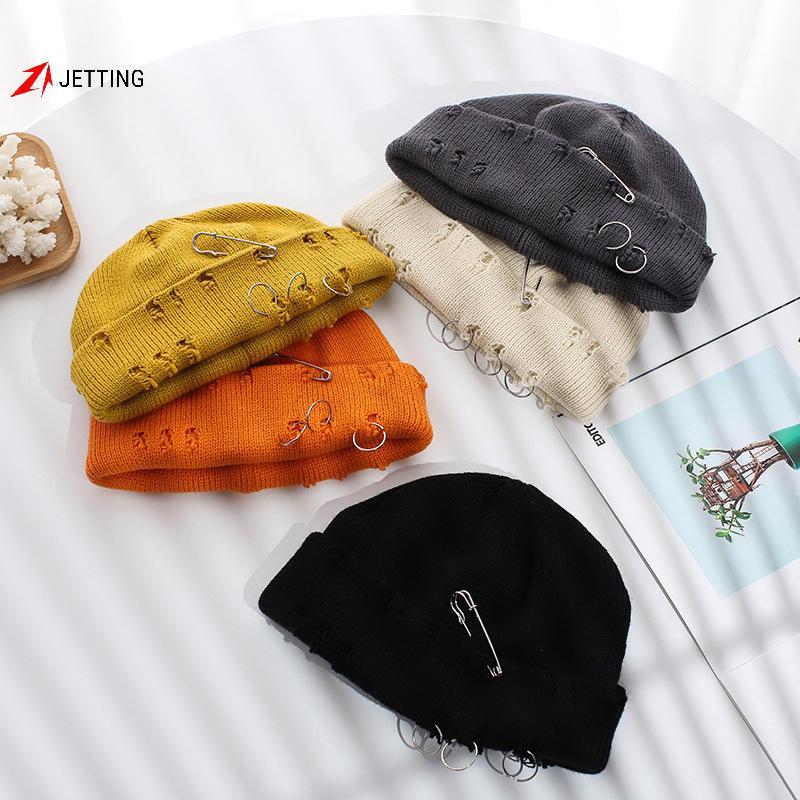 Jetting Earings và Beanie Y2K Mùa Đông - Thời Trang Ấm Áp Cho Nam/Nữ