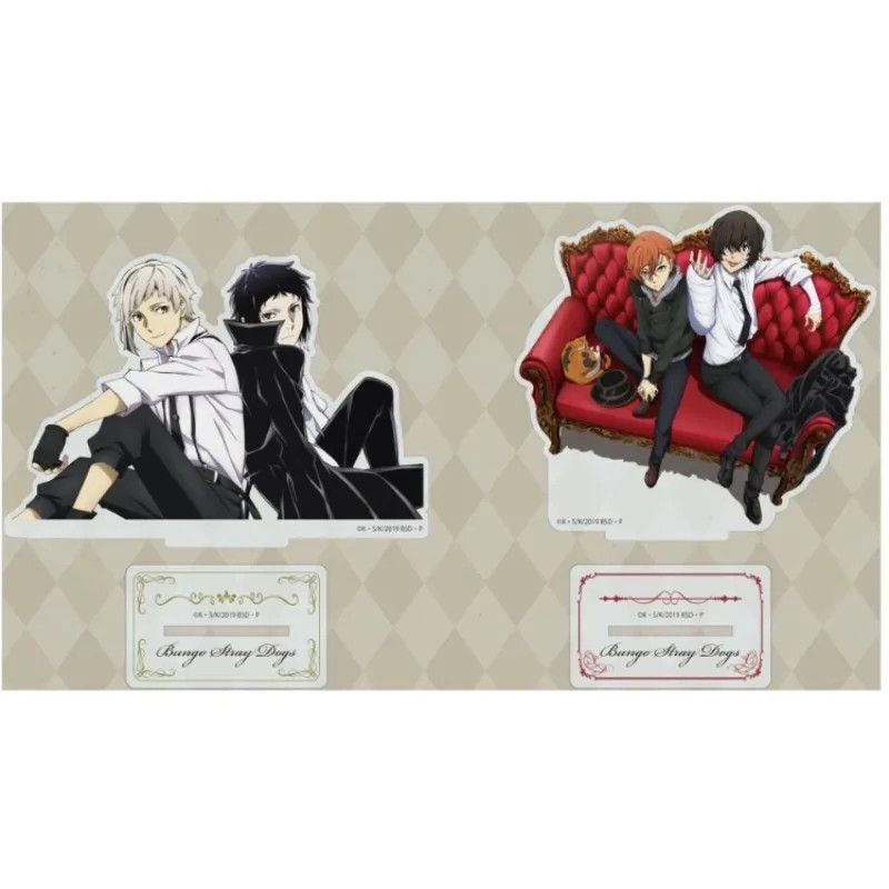 Standee Anime Bungo Stray Dogs Mô Hình Mica Dazai Osamu Nakajima Atsushi Nakahara Chuya Akutagawa Ry