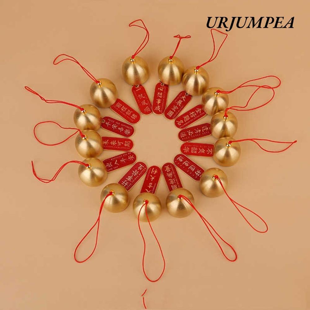 Chuông gió URJUMPEA, Chuông Jingle 2,8cm DIY, Jingle Trang trí treo cửa chuông đồng